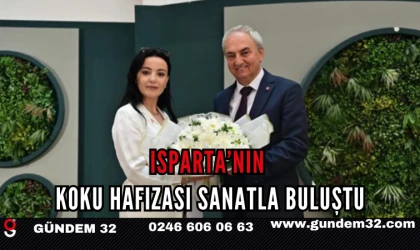 ISPARTA’NIN KOKU HAFIZASI SANATLA BULUŞTU