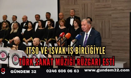 ITSO ve ISVAK İş Birliğiyle Türk Sanat Müziği Rüzgarı Esti