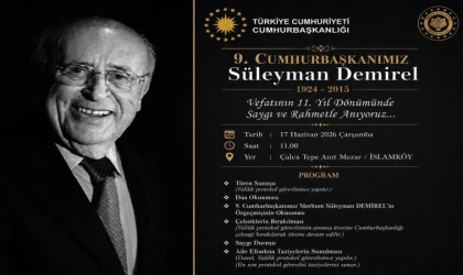 MERHUM CUMHURBAŞKANI TÖRENLE ANILACAK
