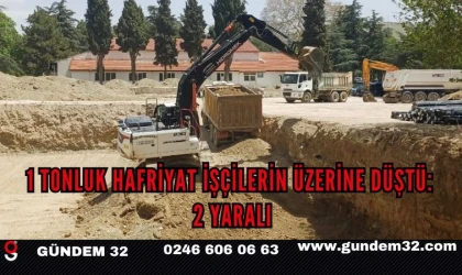 Okul İnşaatında Hafriyat Kazası: 2 İşçi Yaralı
