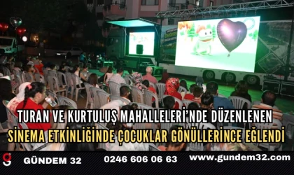 Isparta’da yaz akşamları çocukların neşesiyle renklendi