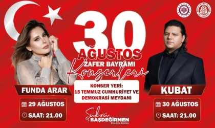 ISPARTA’DA ZAFER COŞKUSU FUNDA ARAR VE KUBAT’LA YAŞANACAK