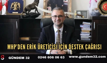 MHP’DEN ERİK ÜRETİCİSİ İÇİN DESTEK ÇAĞRISI