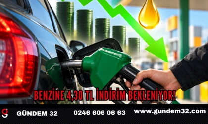Benzine 4,30 TL İndirim Bekleniyor!