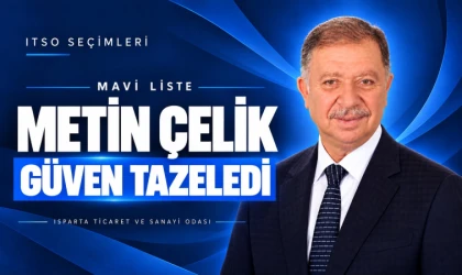 Heyecanla beklenen ITSO seçimlerinde Metin Çelik güven tazeledi