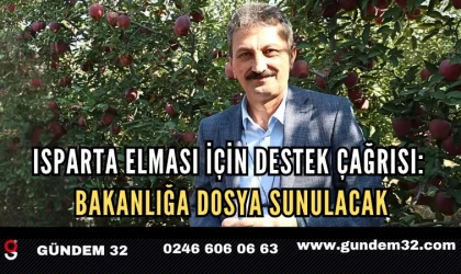 Isparta Elması İçin Destek Çağrısı: Bakanlığa Dosya Sunulacak
