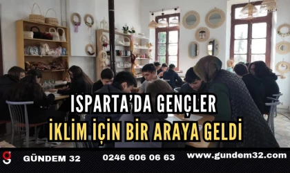 Isparta’da Gençler İklim İçin Bir Araya Geldi