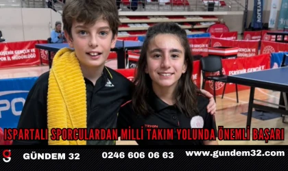 Ispartalı sporculardan milli takım yolunda önemli başarı