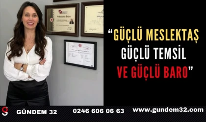 Nur Elvin Oktay Özalan, Isparta Barosu Başkanlığına adaylığını açıkladı