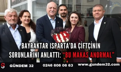 Şemsi Bayraktar Isparta’da Konuştu: “7-8 Katlık Fiyat Farkı Normal Değil”